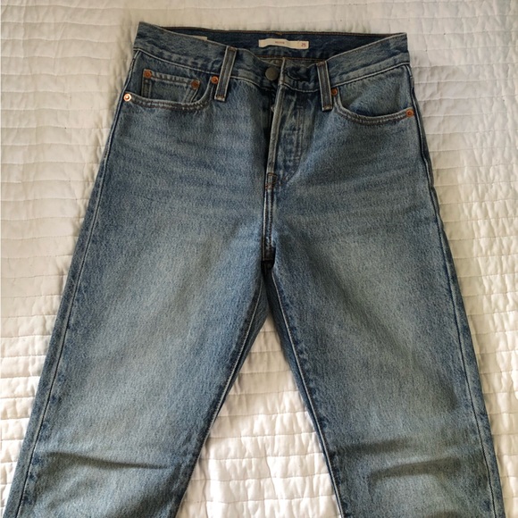 Levi’s Premium wedgie fit jeans 100% cotton - Picture 3 of 4